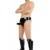 Fetisso Brief with Condom Underwear Black (T3568)