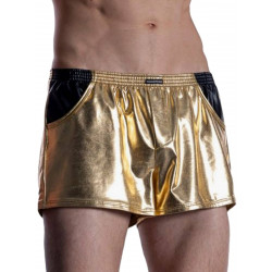 Manstore Grope Shorts M2011 Underwear Gold/Black (T7793)