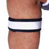 Rude Rider Neoprene Puppy 2 Biceps Straps White