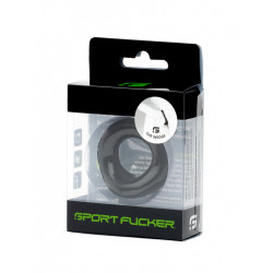 Sport Fucker Liquid Silicone Wedge Black (T8310)