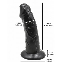 Rude Rider Little Black Rider Dildo 13 x 4 cm Silicone (T7731)