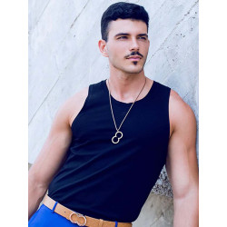 2eros Logo Pendant Necklace Rose Gold (T8763)