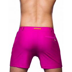 2Eros Bondi Bar Beach Swim Shorts S60 Fuchsia Red (Series 3) (T8936)