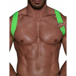 ToF Paris Party Boy Elastic Harness Neon Green (T8972)