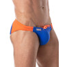 ToF Paris Holidays Swim Mini Brief Swimwear Royal/Orange (T9120)
