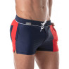 ToF Paris Holidays Swim Shorts Swimwear Navy/Red (T9125)