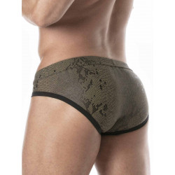 ToF Paris Splendid Swim Brief Swimwear Khaki (T9089)