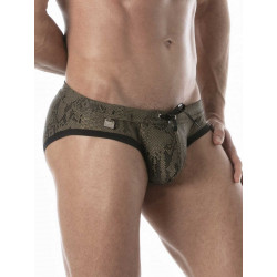 ToF Paris Splendid Swim Brief Swimwear Khaki (T9089)