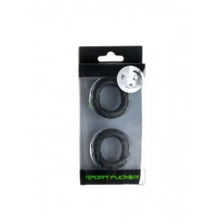 Ready Rings 2-Pack Liquid Silicone Black (T9630)