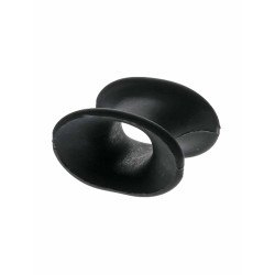 RudeRider Liquid Silicone Ball Stretcher Black (T9734)