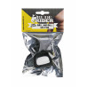 RudeRider Liquid Silicone Cock & Ball Splitter Black (T9735)