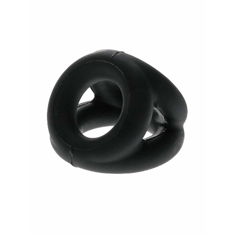 RudeRider Liquid Silicone Power Triangle Black (T9736)