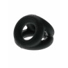 RudeRider Liquid Silicone Power Triangle Black (T9736)