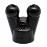 XTRM Double SNFFR Attachment/Cap Black Double-Pack (Small & Large) (T9846)