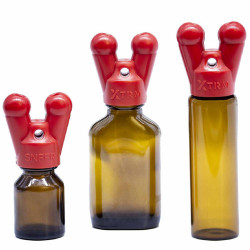 XTRM Double SNFFR Attachment/Cap Red Double-Pack (Small & Large) (T9847)