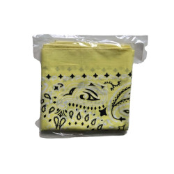 Bandana Yellow 53 cm x 53 cm (T9725)
