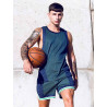 Supawear Swish Mesh Singlet Tank Top Neon Green (T9885)