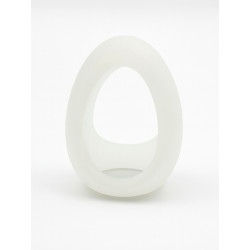 RudeRider Waterdrop Silicone Ring Milky (T9865)