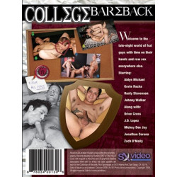 College Bareback DVD (SX Bareback) (04791D)
