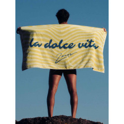2Eros Beach Towel Dolce Yellow 160x80cm (T9977)
