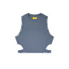 Supawear SPR Cropped Singlet Tank Top Grey (T9974)