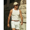 2Eros Icon Singlet Tanktop White (T9986)