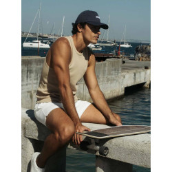 2Eros Icon Singlet Tanktop Taupe (T9988)