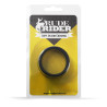 RudeRider Soft Silicone Cockring Black/Yellow (T9937)