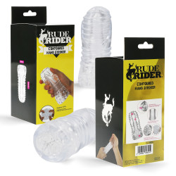 Rude Rider Contoured Stroker Clear (T9934)