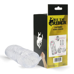 Rude Rider Contoured Stroker Clear (T9934)