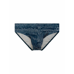 2Eros V10 Print Swim Brief Naiad Navy (T11219)