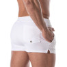 ToF Paris Holidays Swim Shorts Swimwear White (T9123)