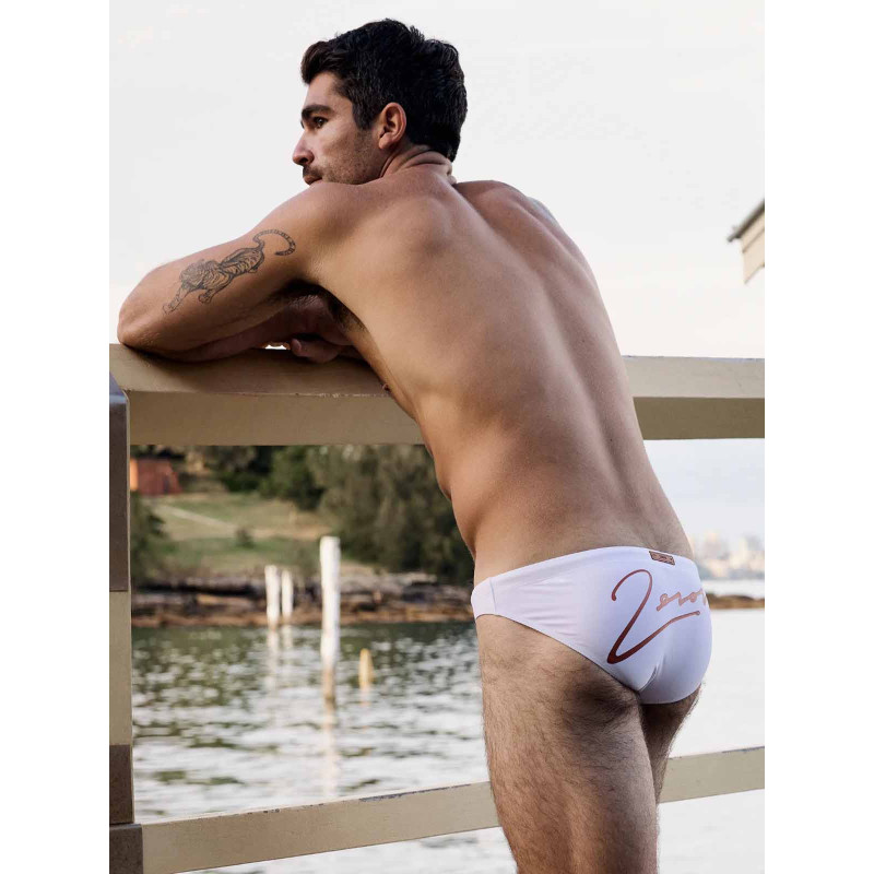 2eros V20 Signature Swim Brief Lido White (T11237)