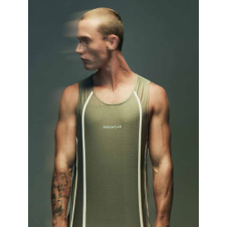 Supawear Airflow Singlet Tank Top Green (T11215)