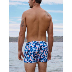 2Eros S50 Bronte Printed Shorts Swimwear Aqua Navy (T11230)