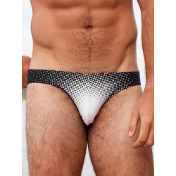 2Eros V20 Printed Swim Brief Comic Black/White (T11214)
