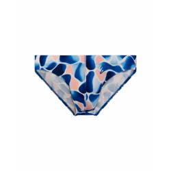2eros V20 Printed Swim Brief Aqua Navy (T11231)