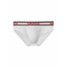 Supawear Ribbed Varsity Brief Underwear White (T11233)