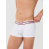 Supawear Ribbed Varsity Trunk Underwear White (T11235)