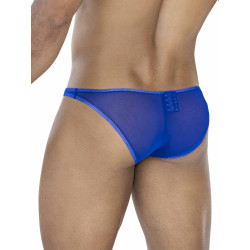 SP4NDEX Breeze Mesh Low Rise Bulge Brief Underwear Electric Blue (T11262)