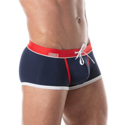 ToF Paris Holidays Swim Trunk Swimwear Navy/Red (T9107)