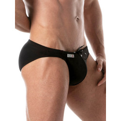 ToF Paris Holidays Swim Mini Brief Swimwear Black (T9116)