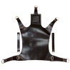 Rouge Leather Sling with Pillow and Sling Loops Black (T11503)