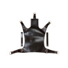 Rouge Leather Sling with Pillow and Sling Loops Black (T11503)