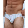 2eros V30 Printed Swim Brief Oceanus Blue (T11664)
