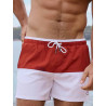2eros S70 Colour-Blocked Byron Shorts Calypso White/Terracotta (T11667)