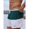 2eros S70 Colour-Blocked Byron Shorts Calypso White/Green (T11668)