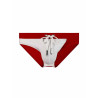 2eros V10 Colour-Blocked Swim Brief Calypso White/Terracotta (T11669)