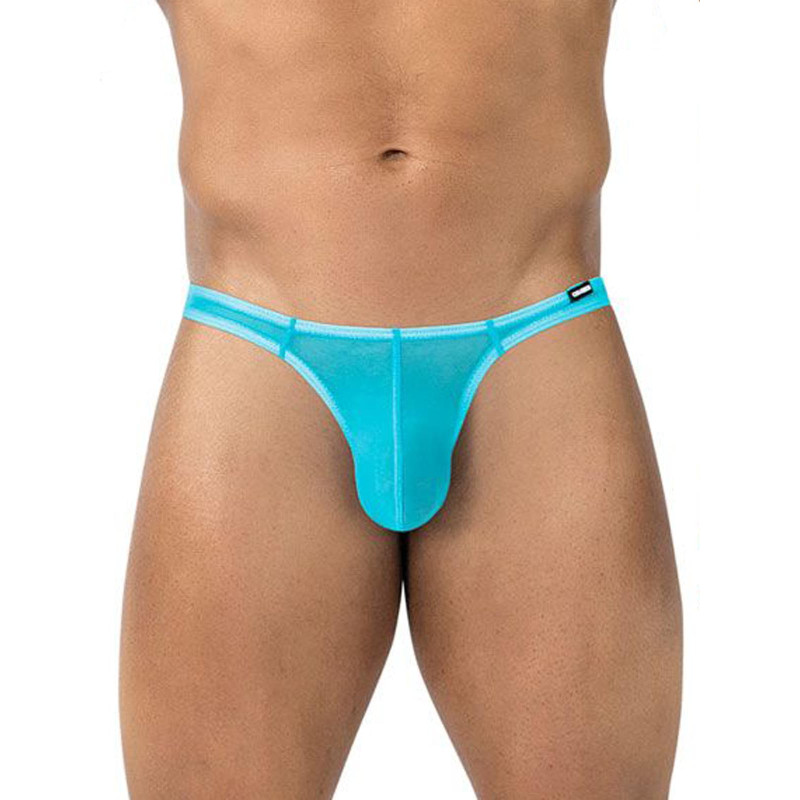 Cut4Men C4MSPX06 Mesh Thong Underwear Turquoise (T11514)
