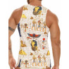 JOR Osiris Tank Top T-Shirt Printed (T9564)